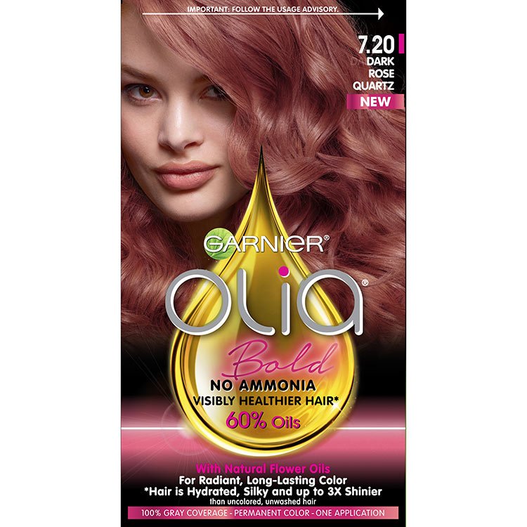 Hair Color Olia Bold Dark Rose Quartz